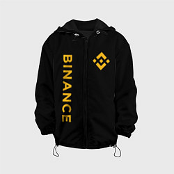 Детская куртка БИНАНС ЛОГО КАРБОН BINANCE LOGO