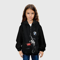 Куртка с капюшоном детская BMW МИНИМЛ, цвет: 3D-черный — фото 2