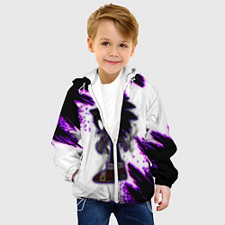 Куртка с капюшоном детская SONIC DARK СОНИК, цвет: 3D-белый — фото 2