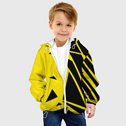 Куртка с капюшоном детская Цвета победы, цвет: 3D-белый — фото 2