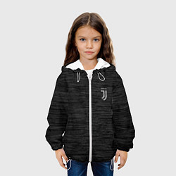 Куртка с капюшоном детская Juventus Asphalt theme, цвет: 3D-белый — фото 2