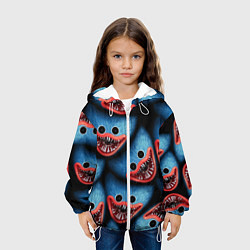 Куртка с капюшоном детская POPPY PLAYTIME ХАГИ ВАГИ ЛИЦО МОНСТРА, цвет: 3D-белый — фото 2