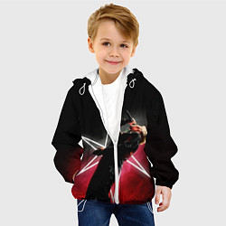 Куртка с капюшоном детская Oliver on live, цвет: 3D-белый — фото 2