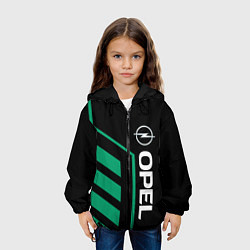 Куртка с капюшоном детская OPEL, ОПЕЛЬ ЛОГОТИП, цвет: 3D-черный — фото 2