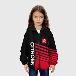 Куртка с капюшоном детская СИТРОЕН, CITROEN, цвет: 3D-черный — фото 2