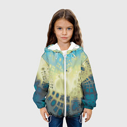 Куртка с капюшоном детская Коллекция Journey Бриз 126-2-119-9, цвет: 3D-белый — фото 2