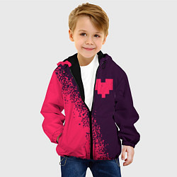Куртка с капюшоном детская ДЕЛЬТАРУН Арт, цвет: 3D-черный — фото 2