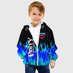Куртка с капюшоном детская Poppy Playtime - Fire, цвет: 3D-белый — фото 2