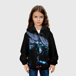 Куртка с капюшоном детская Dark SOULS 8 BIT, цвет: 3D-черный — фото 2