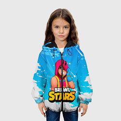 Куртка с капюшоном детская GROM BRAWL STARS GAME, цвет: 3D-черный — фото 2
