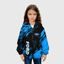 Куртка с капюшоном детская Форд , Ford, цвет: 3D-черный — фото 2
