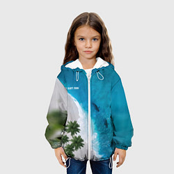 Куртка с капюшоном детская The beauty inside, цвет: 3D-белый — фото 2