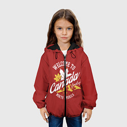 Куртка с капюшоном детская Канада Canada, цвет: 3D-черный — фото 2