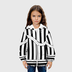 Куртка с капюшоном детская ОБАНАЙ ИГУРО ХАЁРИ, цвет: 3D-белый — фото 2