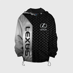 Куртка с капюшоном детская Lexus Лексус Сталь матал, цвет: 3D-черный