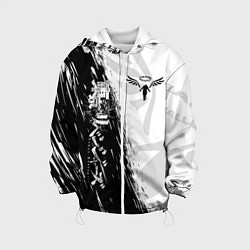 Куртка с капюшоном детская WALHALLA TEAM LOGO BLACK ТОКИЙСКИЕ МСТИТЕЛИ, цвет: 3D-белый