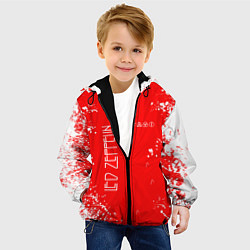 Куртка с капюшоном детская ЛЕД ЗЕППЕЛИН LED ZEPPELIN, цвет: 3D-черный — фото 2