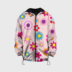 Детская куртка Мультяшные цветочки