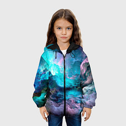 Куртка с капюшоном детская МОРСКОЙ ШТОРМ, цвет: 3D-черный — фото 2