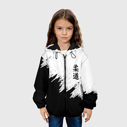 Куртка с капюшоном детская ДЗЮДО КУДО JUDO, цвет: 3D-черный — фото 2