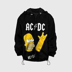 Детская куртка AC DC ГОМЕР СИМПСОН SIMPSONS