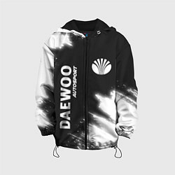 Куртка с капюшоном детская DAEWOO Autosport Краска FS, цвет: 3D-черный