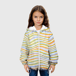 Куртка с капюшоном детская Blue Wave, цвет: 3D-белый — фото 2