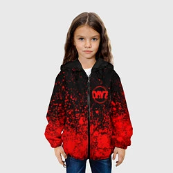 Куртка с капюшоном детская DAYZ - Краска FS, цвет: 3D-черный — фото 2