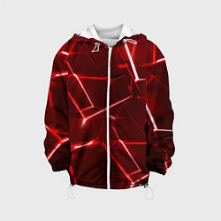 Куртка с капюшоном детская Red fault, цвет: 3D-белый