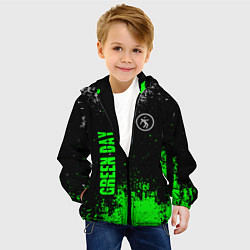 Куртка с капюшоном детская Green day - hits, цвет: 3D-черный — фото 2