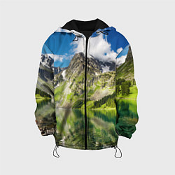 Детская куртка Живописное горное озеро