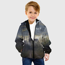 Куртка с капюшоном детская STALKER Саркофаг, цвет: 3D-черный — фото 2