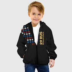 Куртка с капюшоном детская 29 RUS Архангельск, цвет: 3D-черный — фото 2