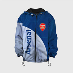Куртка с капюшоном детская Arsenal Мяч, цвет: 3D-черный