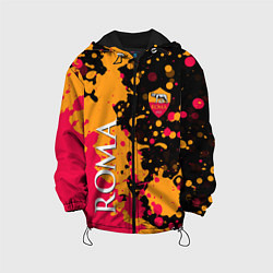 Куртка с капюшоном детская Roma Краска, цвет: 3D-черный