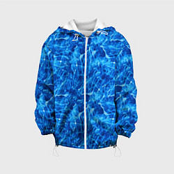 Детская куртка Синий лёд - текстура