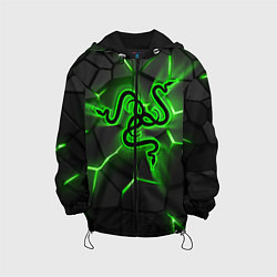 Детская куртка Razer neon logo