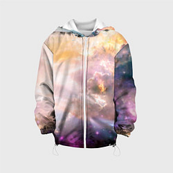Детская куртка Аморфное абстрактное космическое красочное небо