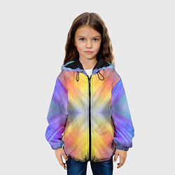 Куртка с капюшоном детская В светлый путь, цвет: 3D-черный — фото 2