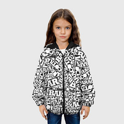 Куртка с капюшоном детская Baracota Stickers, цвет: 3D-черный — фото 2
