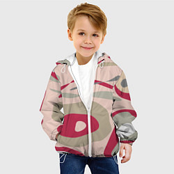 Куртка с капюшоном детская Magenta, цвет: 3D-белый — фото 2