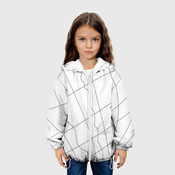 Куртка с капюшоном детская Перспектива, цвет: 3D-белый — фото 2