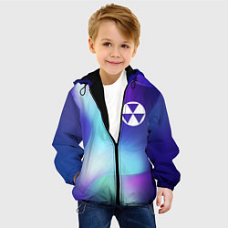 Куртка с капюшоном детская Fallout northern cold, цвет: 3D-черный — фото 2