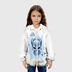 Куртка с капюшоном детская Вдохновляй, цвет: 3D-белый — фото 2