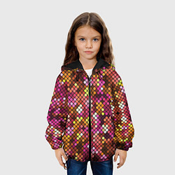 Куртка с капюшоном детская Disco style, цвет: 3D-черный — фото 2