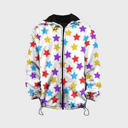 Детская куртка Разноцветные звезды