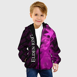 Куртка с капюшоном детская Elden Ring pro gaming: по-вертикали, цвет: 3D-черный — фото 2