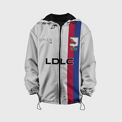Куртка с капюшоном детская LDLC OL форма, цвет: 3D-черный