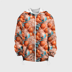 Детская куртка Сочные фрукты клипарт