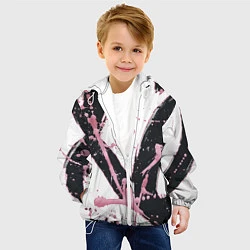 Куртка с капюшоном детская XO, цвет: 3D-белый — фото 2